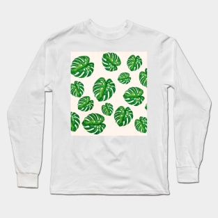 Monstera Lover Long Sleeve T-Shirt